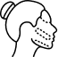 Facial surgery icon